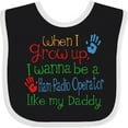 thumbnail image 3 of Inktastic Ham Radio Operator Like Daddy Boys or Girls Baby Bib, 3 of 4