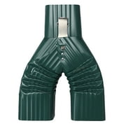 Basic Downspout Diverter for Rain Barrels (2X3, Grecian Green)