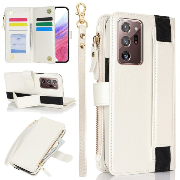 For Samsung Galaxy Note 20 Ultra Phone Case Wallet Case with Card Holder Magnetic For Samsung Galaxy Leather Phone Cases
