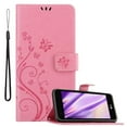 thumbnail image 1 of Cadorabo Flower Case for LG K4 2017 Eu Cover Book Wallet Screen Protection PU Leather Flip Magnetic Etui, 1 of 9