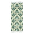 thumbnail image 5 of ZNDUO Green Pistil Graffiti Pattern Pashmina Shawls，Wraps Winter Warm Soft Scarf for Women, 5 of 8