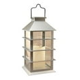 thumbnail image 1 of Lumabase 94001 Silver Plastic Solar Powered LED Candle Lantern, 1 of 1