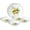 Floral, variant on 5 Piece Porcelain Pasta Set – Mediterranean Lemon Design, Lemon Design