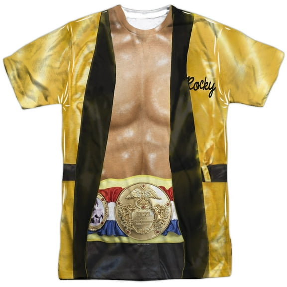 Rocky - Yellow Robe - Short Sleeve Shirt - XX-Large