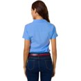 thumbnail image 2 of ORUYROP Womens Basic Simple Long/Short Sleeve Button Down Shirt,Official Ladies Blouse Dress Shirts for Women, 2 of 7