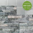 thumbnail image 4 of 3d Stone Wall Stickers Tile Wallpaper Self-adhesive Decal, 4 of 5