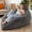 Gray, variant on 3-in-1 Oversized Bean Bag Chair, Multi-functional Lounge Sofa for Home Leisure, Gray