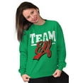 thumbnail image 4 of Team Elf Funny T Shirts Gift Ideas Cool Sweatshirt, 4 of 5