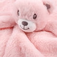 thumbnail image 2 of Manta BEILIMU Bebé Bebé Oso de Peluche Suave Minky 34 cm Rosa, 2 of 7