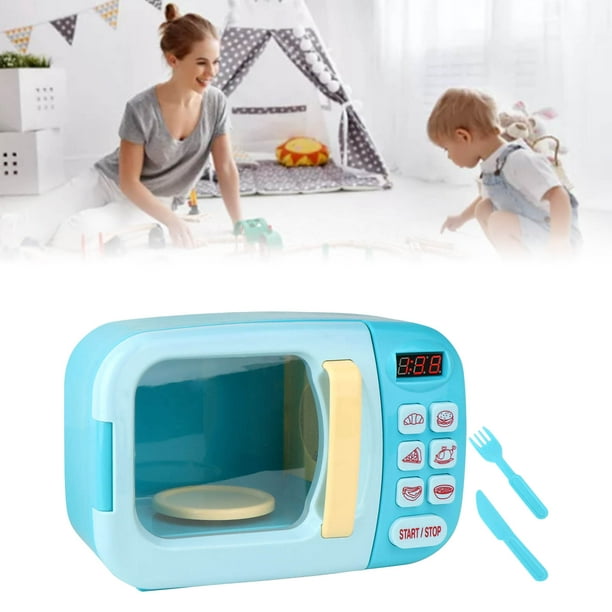 Toyvian 1 Micro-Ondes pour Enfants Nourriture Jouet Cadeaux pour Enfants  Jouets De Fabricant De Nourriture Jouer à Manger Jouets De Cuisine  Tout-Petit