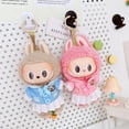thumbnail image 5 of Ropa para muñecas Labubu de 17 cm, juguete, minimuñeca de peluche, accesorios, atuendo de estudiante, vestido de sirvienta, horquillas para el cabello, regalo para fanáticos, 5 of 5