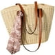 thumbnail image 1 of Bolsa de playa Trifabricy, grande, tejida en paja, para mujer, 1 of 8