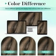 thumbnail image 4 of Extensiones de pelo Ukira Mushroom Brown, 30 cm, 100 g, 7 unidades, con clip, 4 of 8