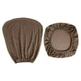 thumbnail image 2 of Split Office Chair Cover Waterproof Computer Chair Cover Universal Washable Protective coffee, 2 of 9