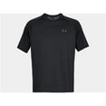 thumbnail image 1 of Under Armour T-Shirt Tech 2.0 pour Hommes, Noir (001)/Graphite, XXXX-Large, 1 of 5