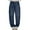 Dark Blue, variant on MIUOWANP Women's Wide Leg Jeans High Waist Fashion Button Zipper Wide-legs Denim Pants with Pockets Black S
