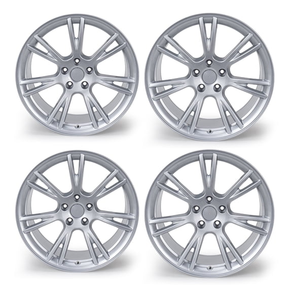 4-Pack 19 x 9.5 inch Replacement Wheel Rim 118822200 for Model Y 2020-2023, 19 inch Alloy Rims