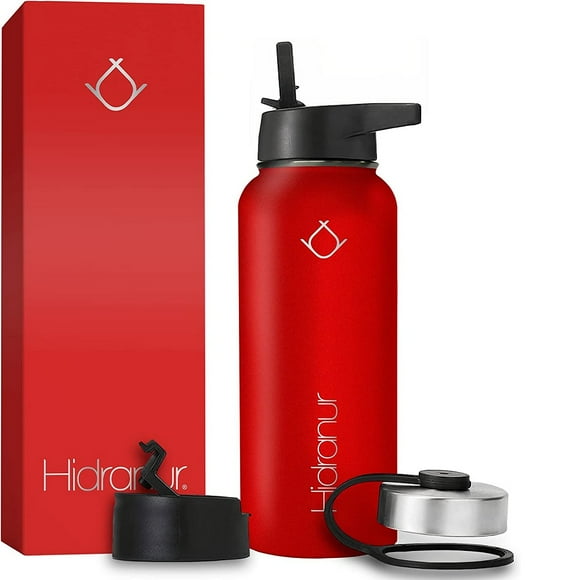 Termo Hidranur Acero inoxidable 32 Oz (Rojo) Hidranur Termo acero inoxidable