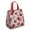Pioneer Flower Floral, variant on Pioneer Flower Floral Print Pattern Insulated Lunch Bag for Women & Adults,Large Portable Soft Cooler Lunch Bag,Thermal Food Storage Tote with Pearl Cotton,8.66L,8.75x5.75x9.5 Inch