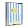 thumbnail image 3 of Stupell Industries Limoncello Citrus Drink Gray Framed Floater Canvas Wall Art design by EMILY NAVAS, 21 x 17, 3 of 9