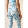 thumbnail image 2 of Women’s Tie Dye Moisture-Wicking Yoga Legging, Comfortable Activewear Stretch Pants, 2 of 7