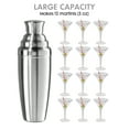 thumbnail image 5 of Oggi Stainless Steel Jumbo Party Cocktail Shaker (1.75 lt, 60 oz), 5 of 10