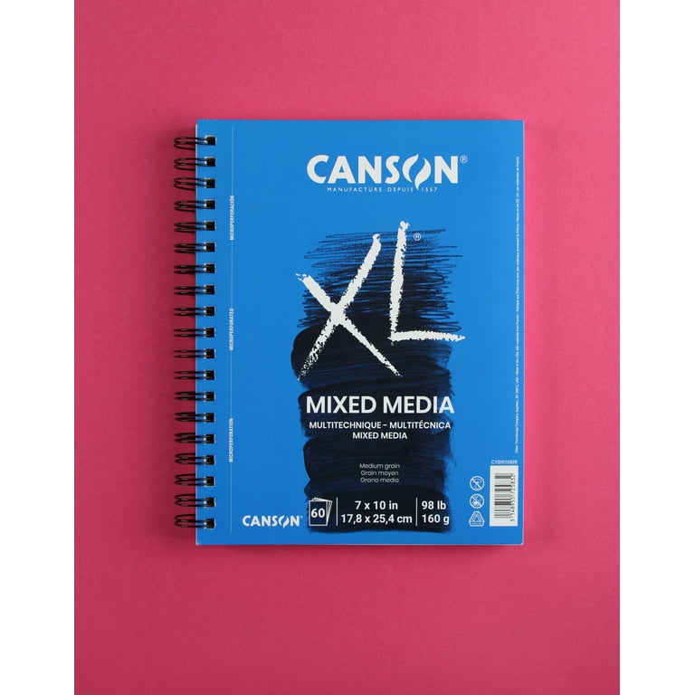 Canson XL Mix Media Artist Pad, 11' x 14', 60 Sheets