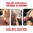 thumbnail image 4 of ThermaCare Heat + Max Strength Lidocaine Roll-On, Dual Action Pain Relief with Patented Heatwave Technology, Targeted No-Mess Relief for Back, Neck, Muscles & Joints, 4 of 8