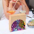 thumbnail image 3 of Yayeee Napkin Holder for Table Kitchen Paper Tissue Organization, Green Wavy Plaid, 3 of 8