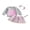 Light Gray, variant on RUINIXCW Girl Halloween Mouse Costume Set Sweatshirt Tulle Skirt Ears Headband Tail