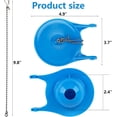thumbnail image 2 of 4Pcs 3 Inch Toilet Flapper Replacement Compatible with Gerber 99-788, Easy to Install with Stainless Steel Chain, 2 of 7