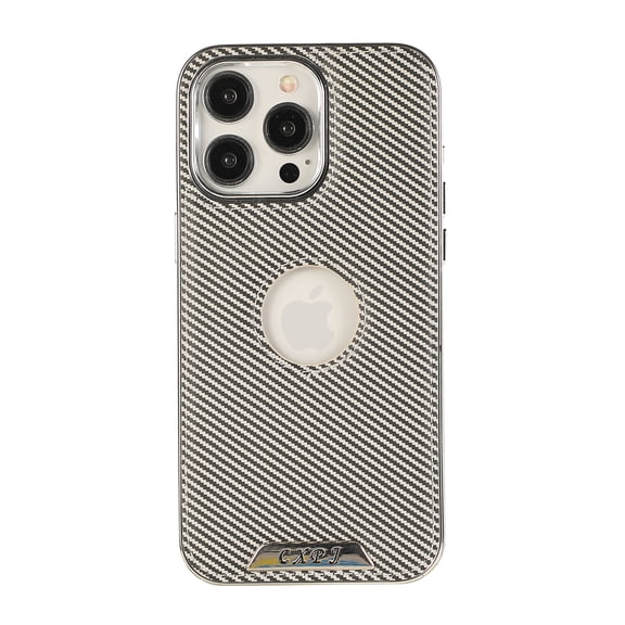 Magnetic for iPhone 15 Plus Case, [Military Grade Drop Tested] [Compatible with MagSafe] Shockproof Anti-fall Fiber Pattern PU Leather Back Slim Protective Case for iPhone 15 Plus,Gray