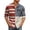 Brown_001, variant on Men's 250th Anniversary Usa Shirts American Flag Print Casual Lapel Button Long Sleeve T Shirts 2026 New Trendy Comfortable Loose Fit Tops Blue XXL