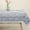 Grey, variant on TAGAAI Handblock Print Cotton Tablecloth – 60x60 Square Table Cover Seats 4 – Indian Block Printed Floral Dining Table Linen – Boho Washable Cloth for Kitchen, Party, Outdoor (Light Green)