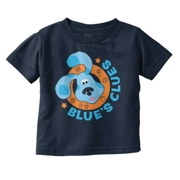 Cute Blues Clues Puppy and Friends Toddler Boy Girl T Shirt Infant Toddler Brisco Brands 6M