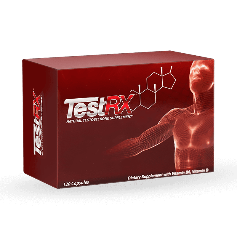 TestRX Natural Testosterone Booster Gain Muscle, Energy and Vitality