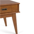 thumbnail image 6 of Mid Century Modern End Table with Drawer, Light Brown Solid Wood Side Table for Living Room, Bedroom, 6 of 10