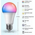 thumbnail image 3 of Smart voice WiFi bulb changes color supports alexa Google bulb, 3 of 5