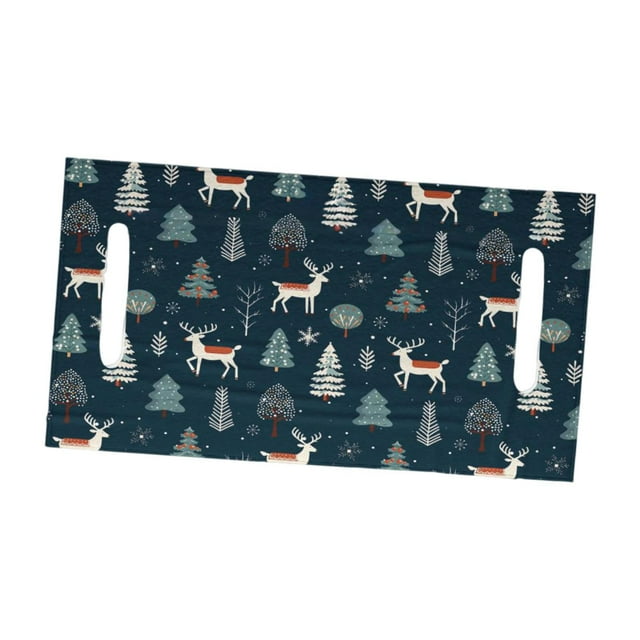 Funda navideña para asientos de carritos de golf, funda para cojín de asiento resistente al calor, protector de toalla tipo manta fácil de instalar pa Estilo C