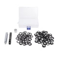 thumbnail image 1 of Ximing Grommet Tool Kit, Grommet Setting Tool and 50 Sets Grommets Eyelets with 3 Pieces Installation Tools for Craft Making, Repair, 1 of 10