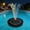 B, variant on Solar Fountain Pump, LED Lighting Solar Water Pump Floating Fountain with 6 Nozzles, Solar Bird Bath Fountains Pump, 1800mAh Battery Backup for Bird Bath, Garden, Pond, Pool and Outdoor, 7.1 inch