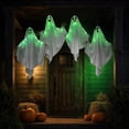 thumbnail image 6 of WDOBM Vintage Halloween Decor, Halloween Home Decor, Glowing Green Ghost Outdoor Yard Decor, Halloween Ghost, Light Up Halloween Decor for Spooky Holiday Gift, 6 of 7