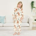 thumbnail image 5 of Fluffy Pajamas Set Fuzzy Winter Warm Pj Sets Pullover Tops and Long Pants Red Dog X-Small, 5 of 8