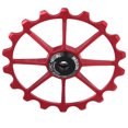 thumbnail image 3 of Rear Guide Roller, Cycling Accessory Aluminum Alloy + Ceramic  for Mountain Bikes Red,Multicolor, 3 of 8