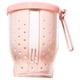 thumbnail image 1 of Vasos de fruta de viaje de 25 oz para coche, recipiente para ensalada de frutas con tenedor y tapa, recipientes reutilizables a prueba de fugas para refrigerios, color rosa., 1 of 5