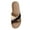 Coffee, variant on NOKIO Men'S Vintage Style Slippers Men'S Non-Slip Slippers Summer Linen Slippers Home Slippers Cotton And Linen Home Anti Slip Thick Soles Men Slippers Plush Mistletoe Decorated Men'S Slippers