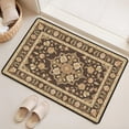 thumbnail image 6 of Washable Vintage Kitchen Mat 31"x20" Non Slip Soft Plush Low Profile Kitchen Rug, Distressed Medallion Oriental Style Sink Mat for Laundry Room Bedroom Office, 6 of 6
