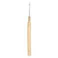 thumbnail image 3 of 10pcs Hook Needle Wooden Handle Hair Extension Hook Needle Wig Tools, 3 of 11