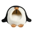 thumbnail image 1 of Cómodo nido de cama de conejo para tienda de mascotas, cama semicerrada para dormir, invierno S Jinwen Cama para gatos, 1 of 5