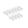 thumbnail image 1 of 10Pcs Transparent Baby Shoe Stretcher Professional Shoes Transparent for Socks Store 11cm, 1 of 9